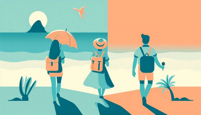 تفریح کنار ساحل