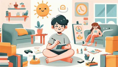 تفریحات تابستانی در خانه