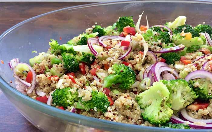 غذا با کینوا