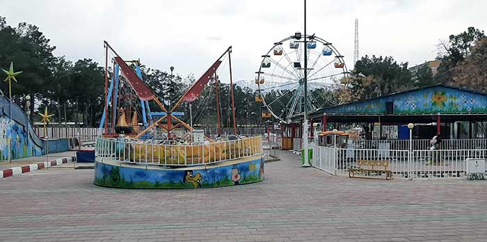 شهربازی پارک آیت‌الله مدنی کاشانی 