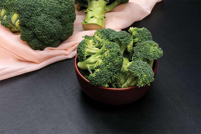 بروکلی: ویتامین C برای تولید کلاژن غضروف