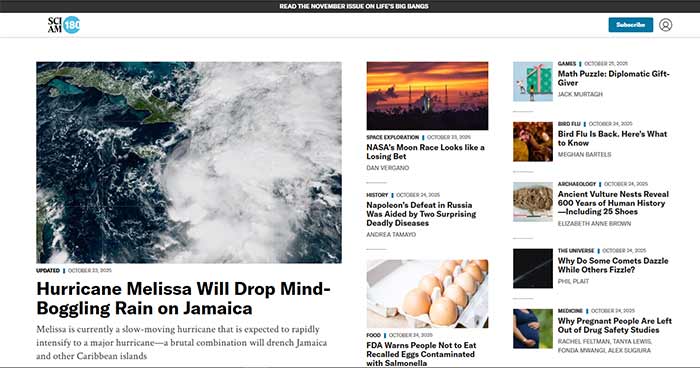 Scientific American: پلی بین علم و جامعه